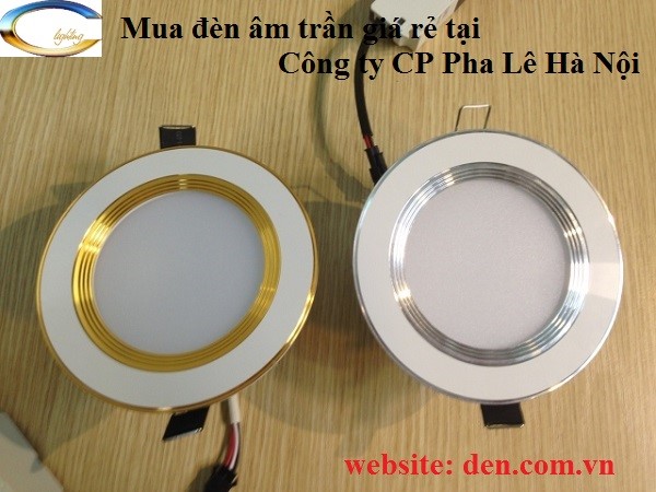 Den.com.vn là địa chỉ mua đèn âm trần tại Hà Nội 